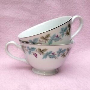Vintage Fine Bone China Tea Cups from Japan